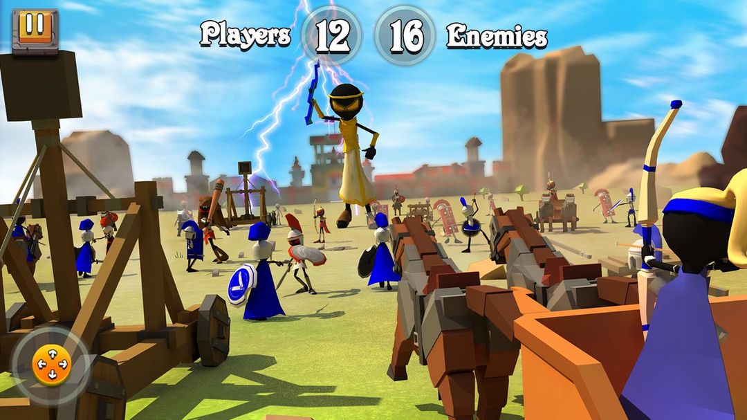 Greek Warriors : Castle Defenc screenshot game