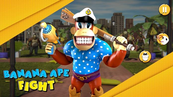 Captura de Tela do Jogo Banana Ape Fight: Monkey games