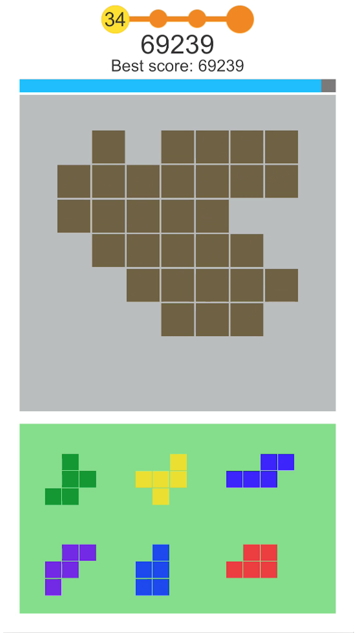 Penta: Combo Puzzle Game Screenshot