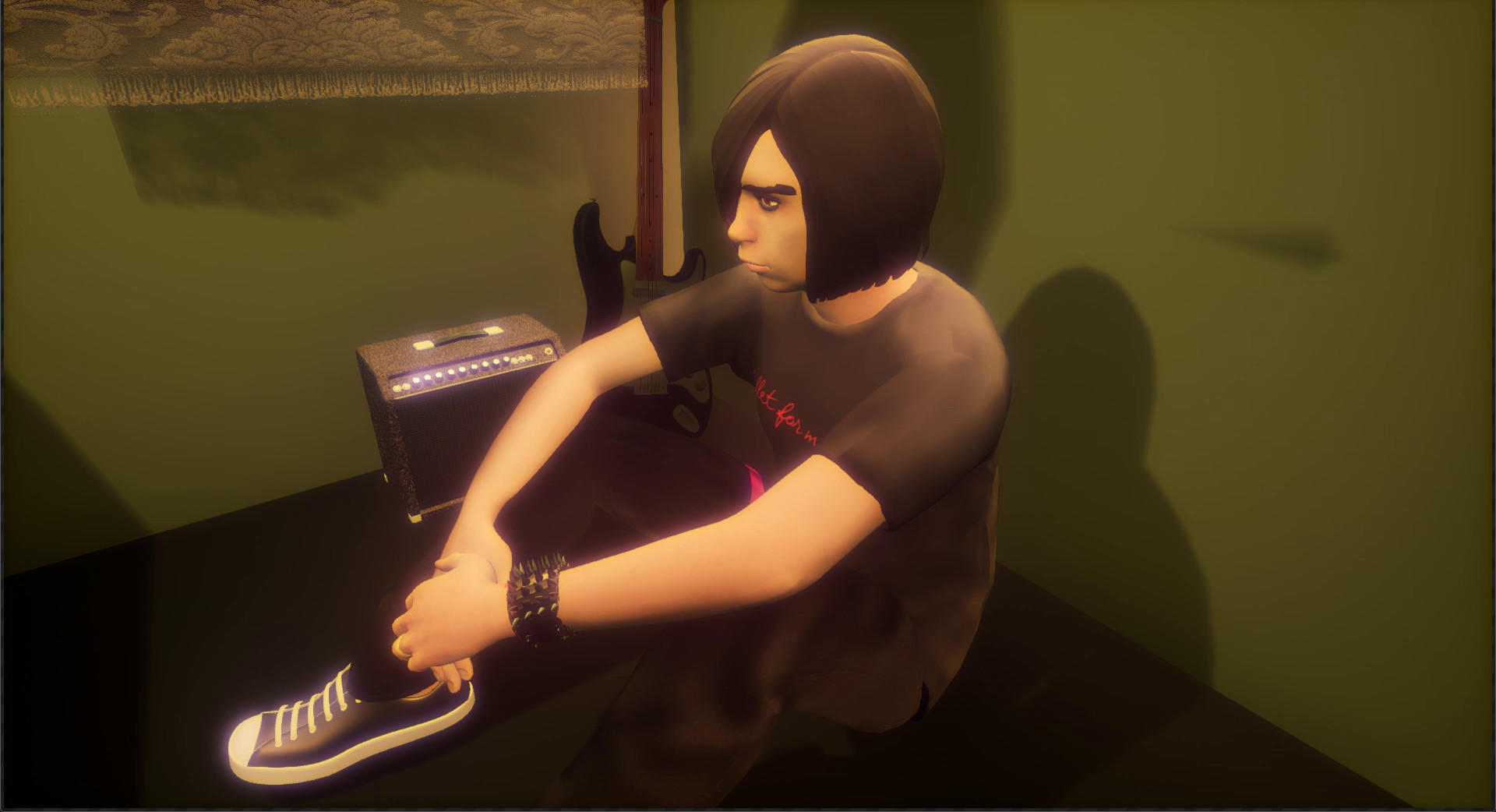 Emo Simulator Game Screenshot