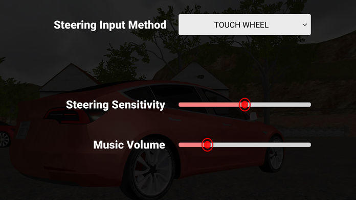 Model 3 Test Drive Game Screenshot