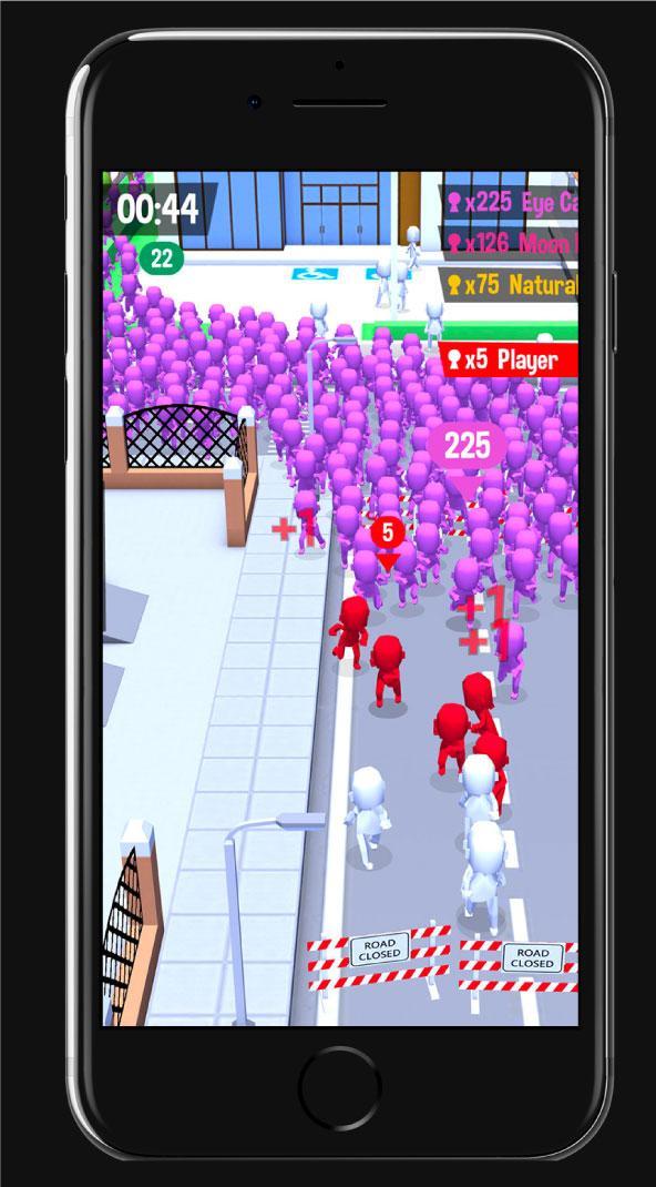 The Biggest Crowd City : The real crowd experience ภาพหน้าจอเกม
