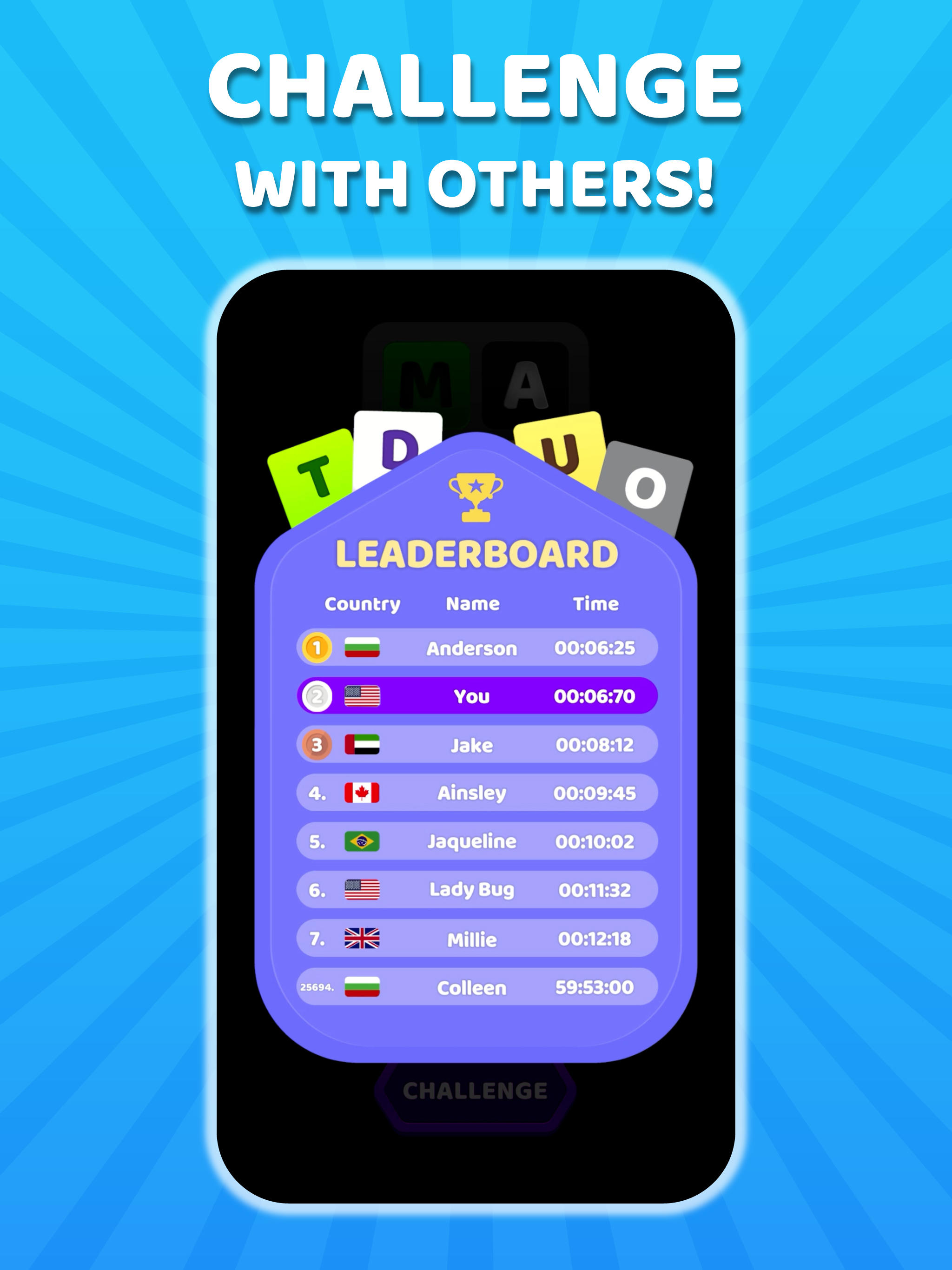 Screenshot 10 of W Challenge - Daily Word Game 1.96