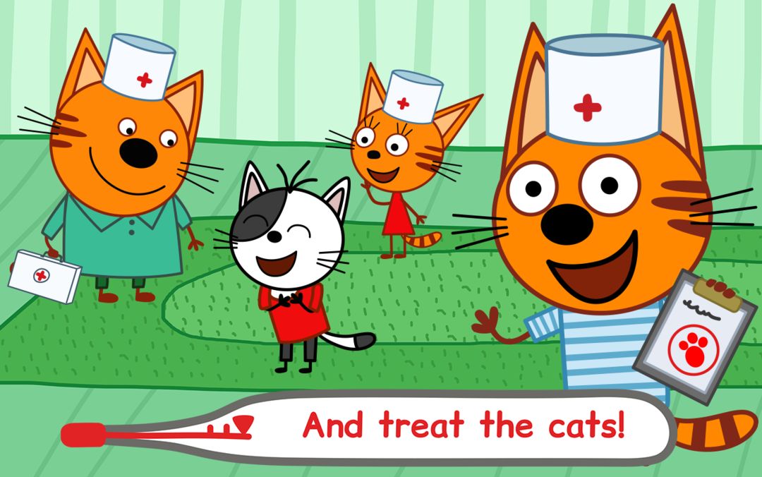 Kid-E-Cats Animal Doctor Games ภาพหน้าจอเกม