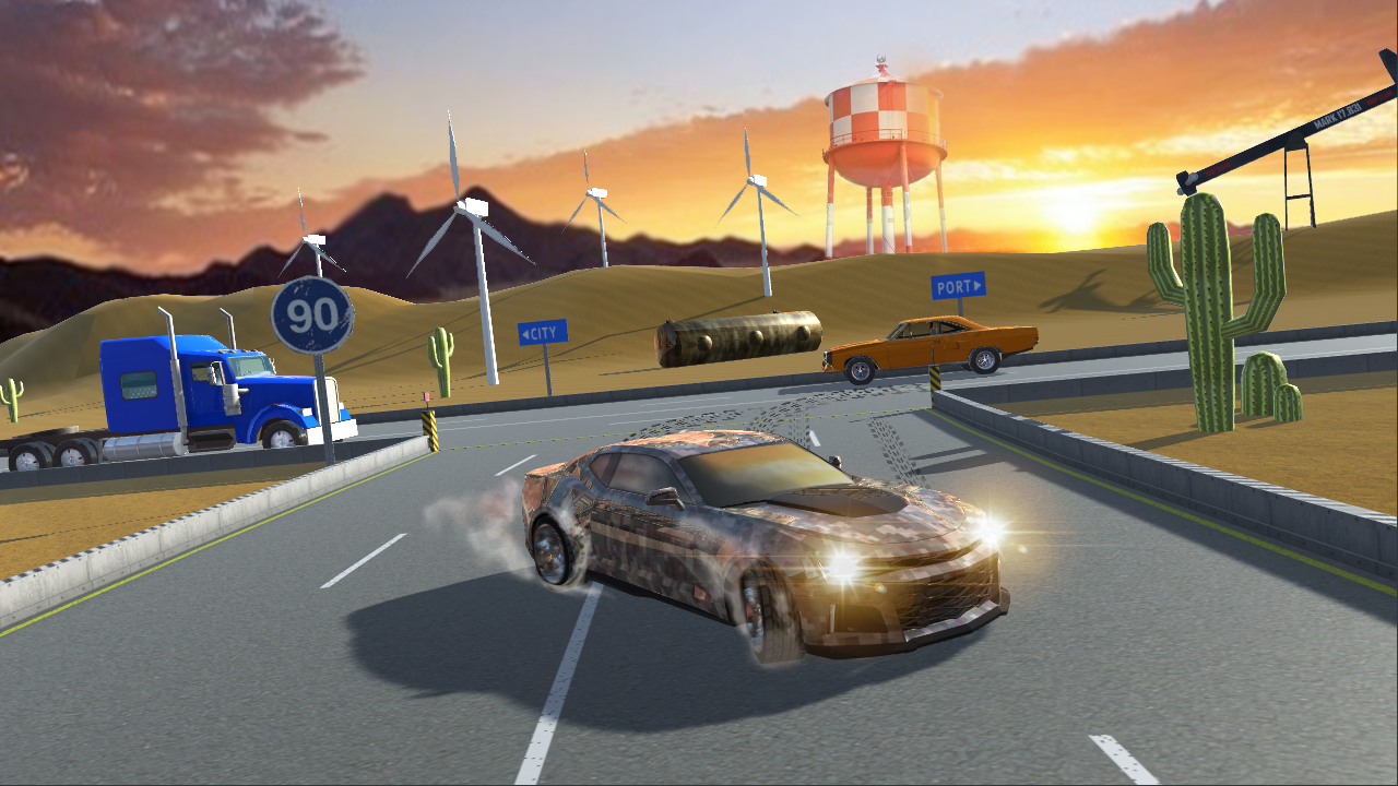 Muscle Car ZL Game Screenshot