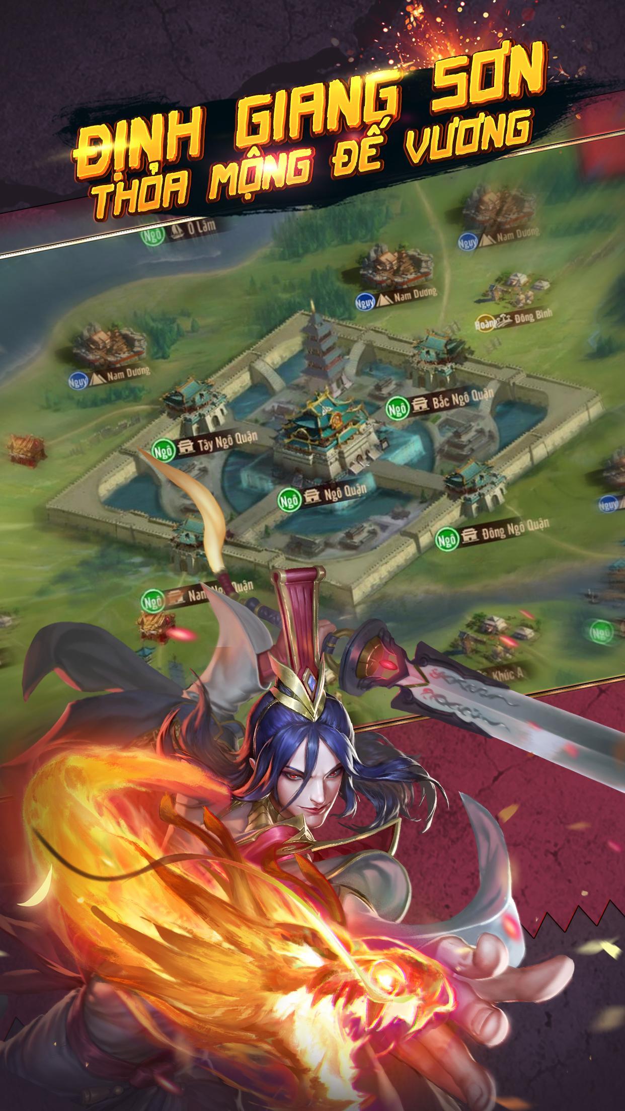 Công Thành Xưng Đế Mobile Game Screenshot