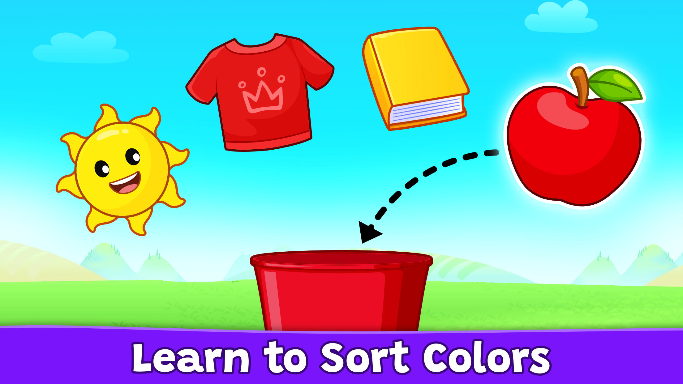 Colors & Shapes: Coloring game Game Screenshot