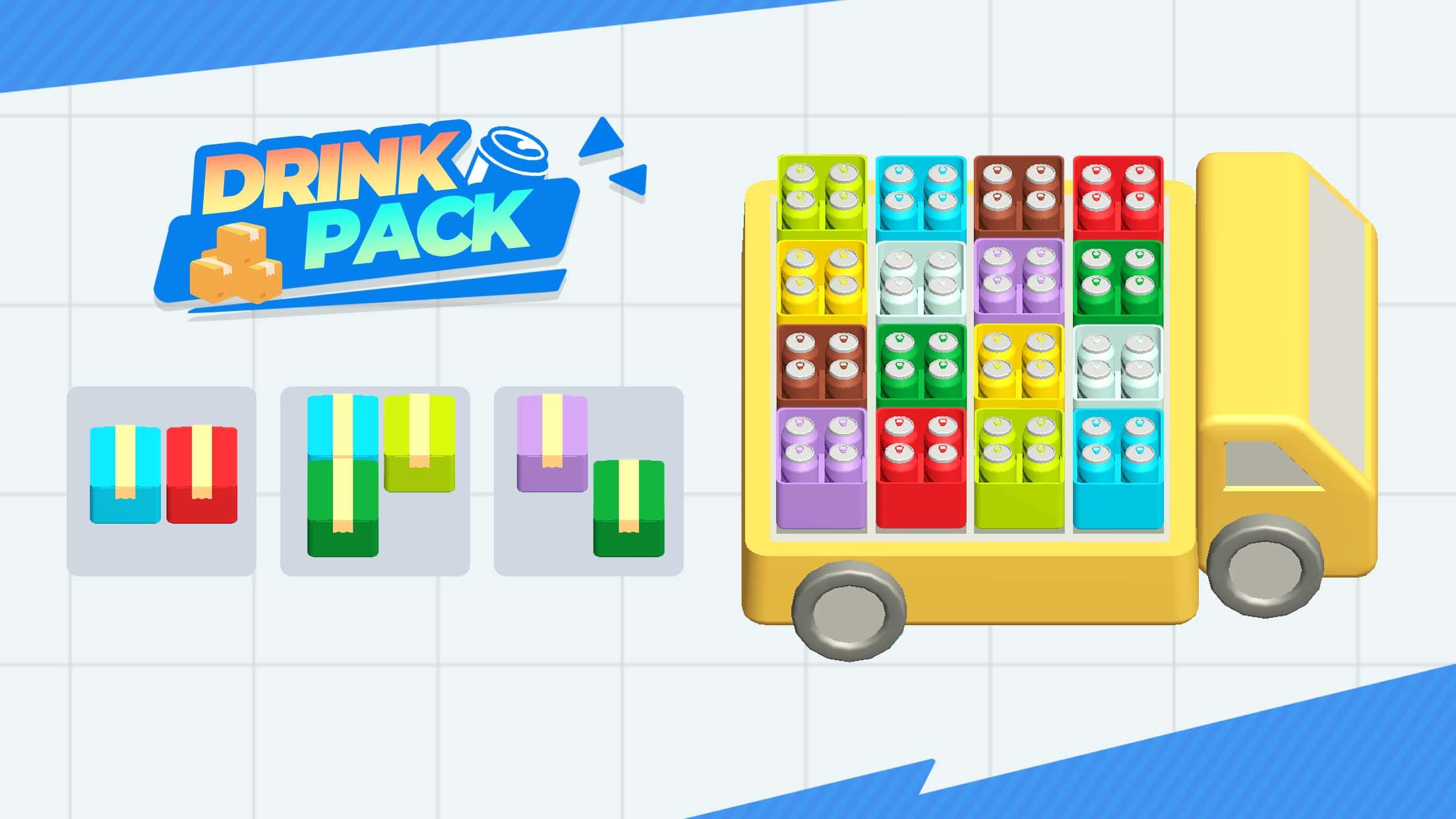 Drink Pack - Sort Games Game Screenshot