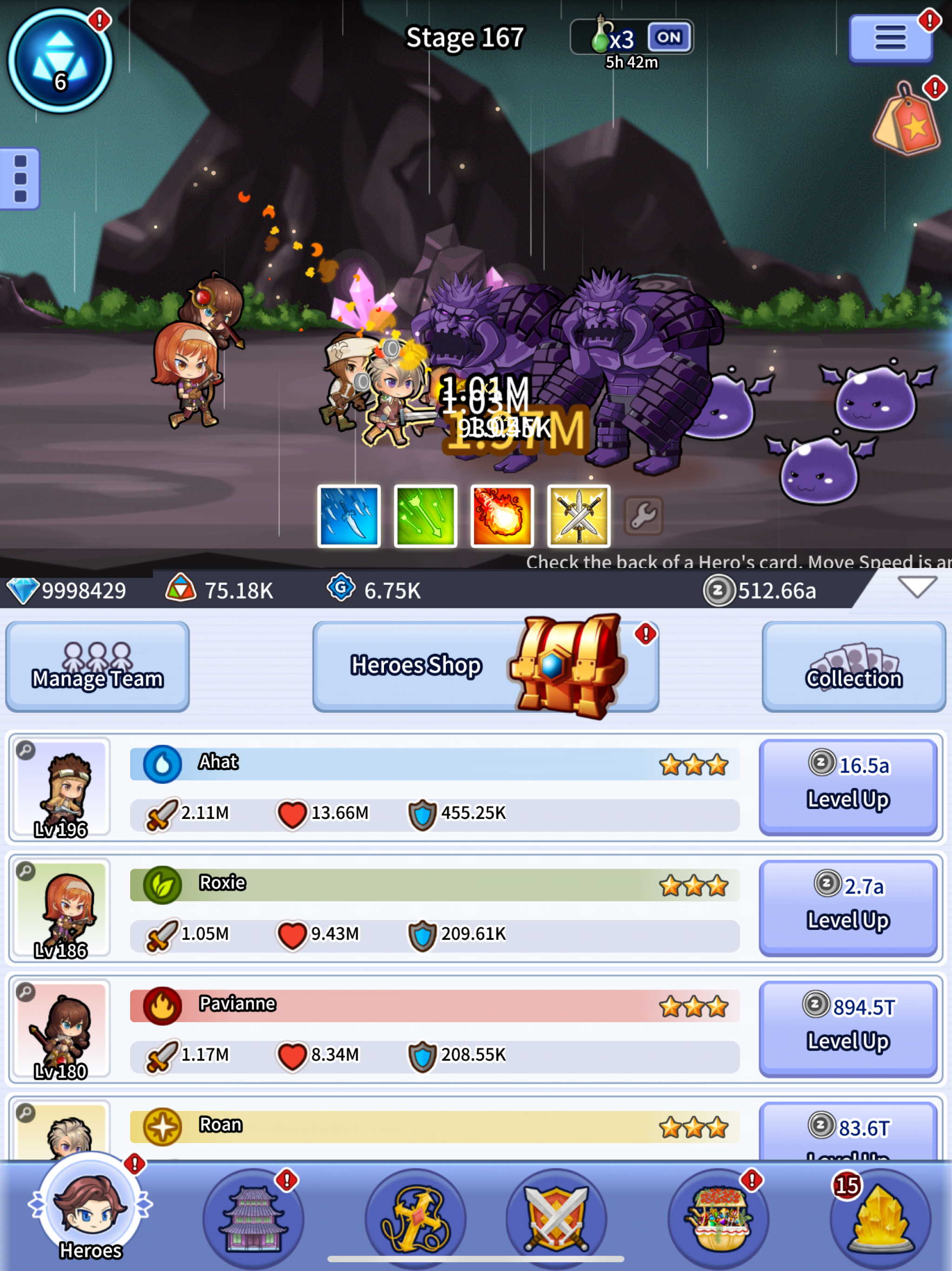 Midgard Heroes: Ragnarok Idle Game Screenshot