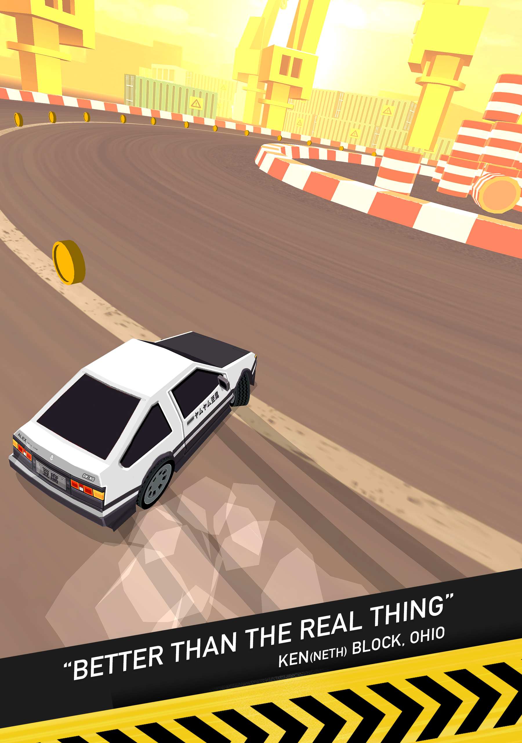 Thumb Drift Fast Furious Cars Game Screenshot
