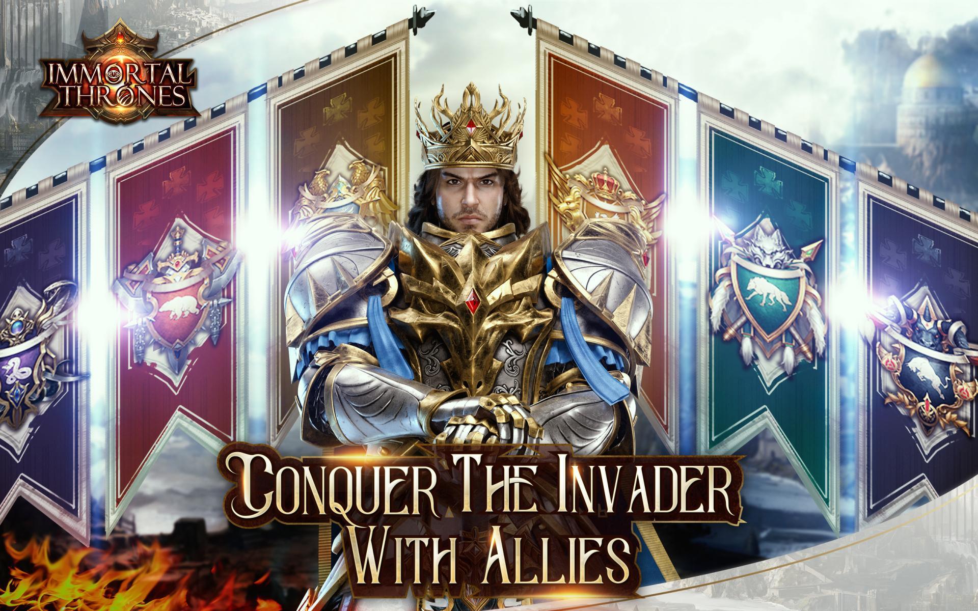 Immortal Thrones-3D Fantasy Mobile MMORPG Game Screenshot
