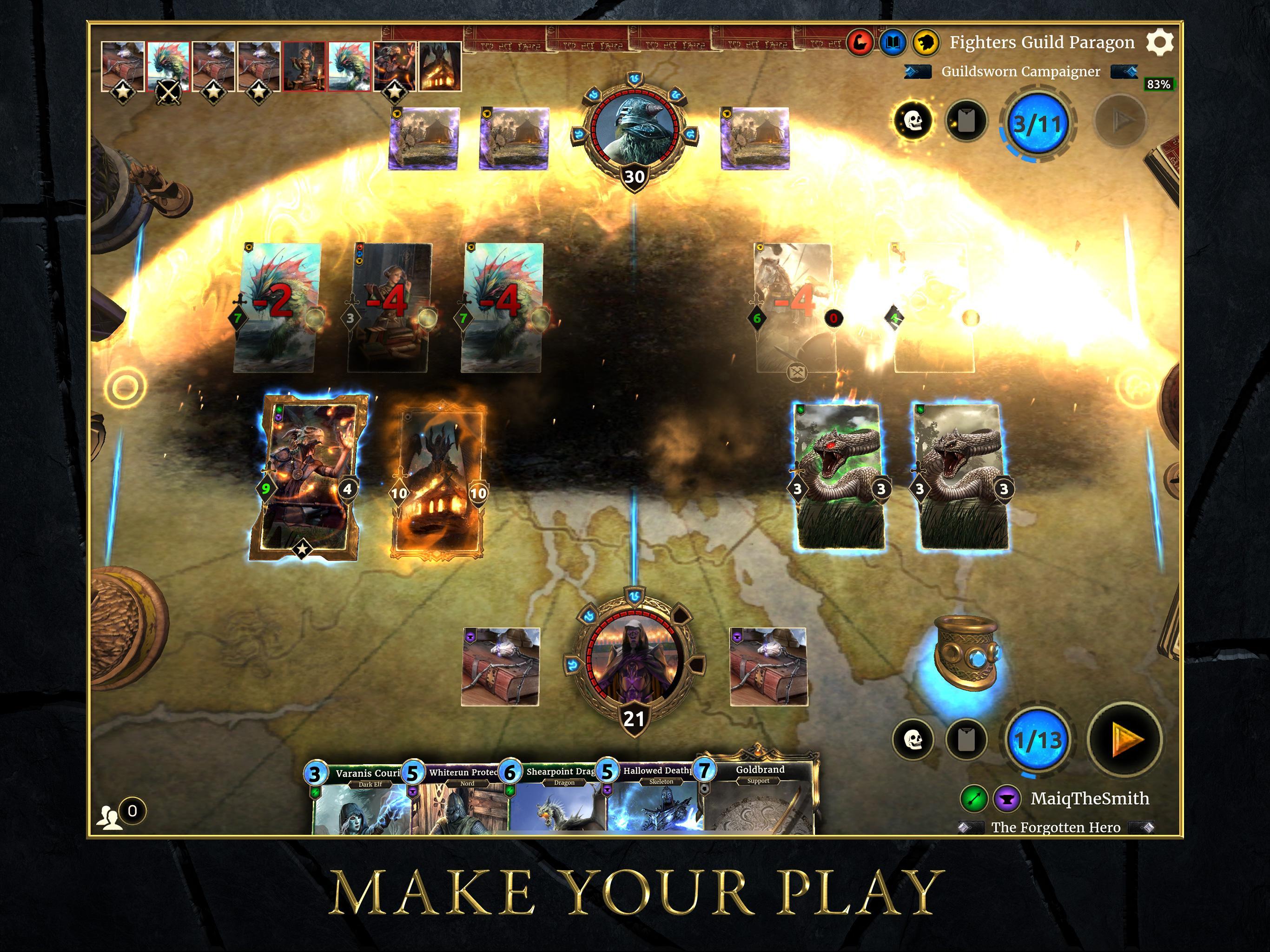 The Elder Scrolls: Legends Game Screenshot