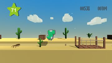 DinoRuner3D Game Screenshot