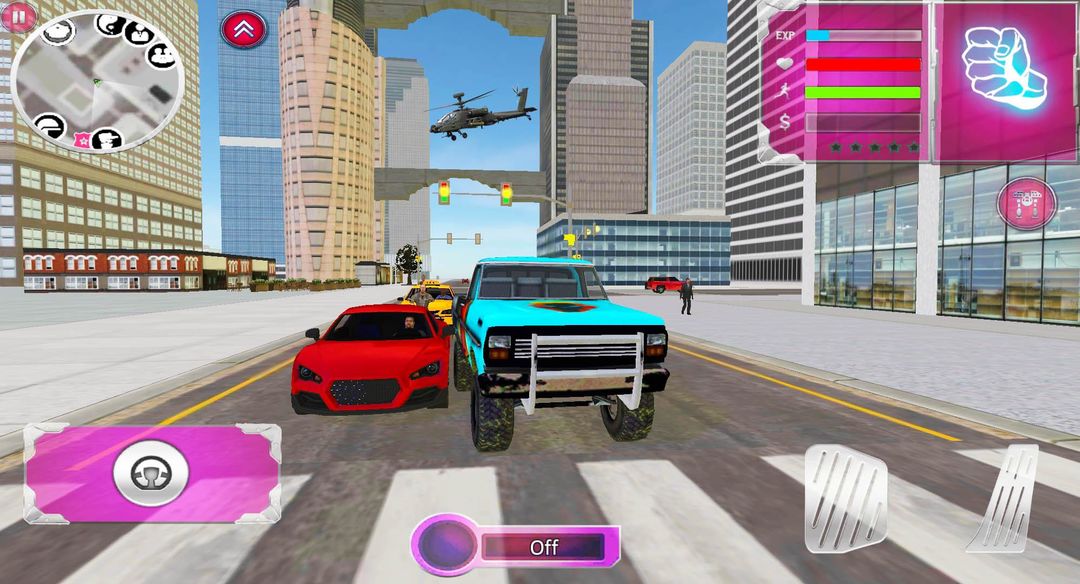 Screenshot of Super Truck Transform futuristic Supercar