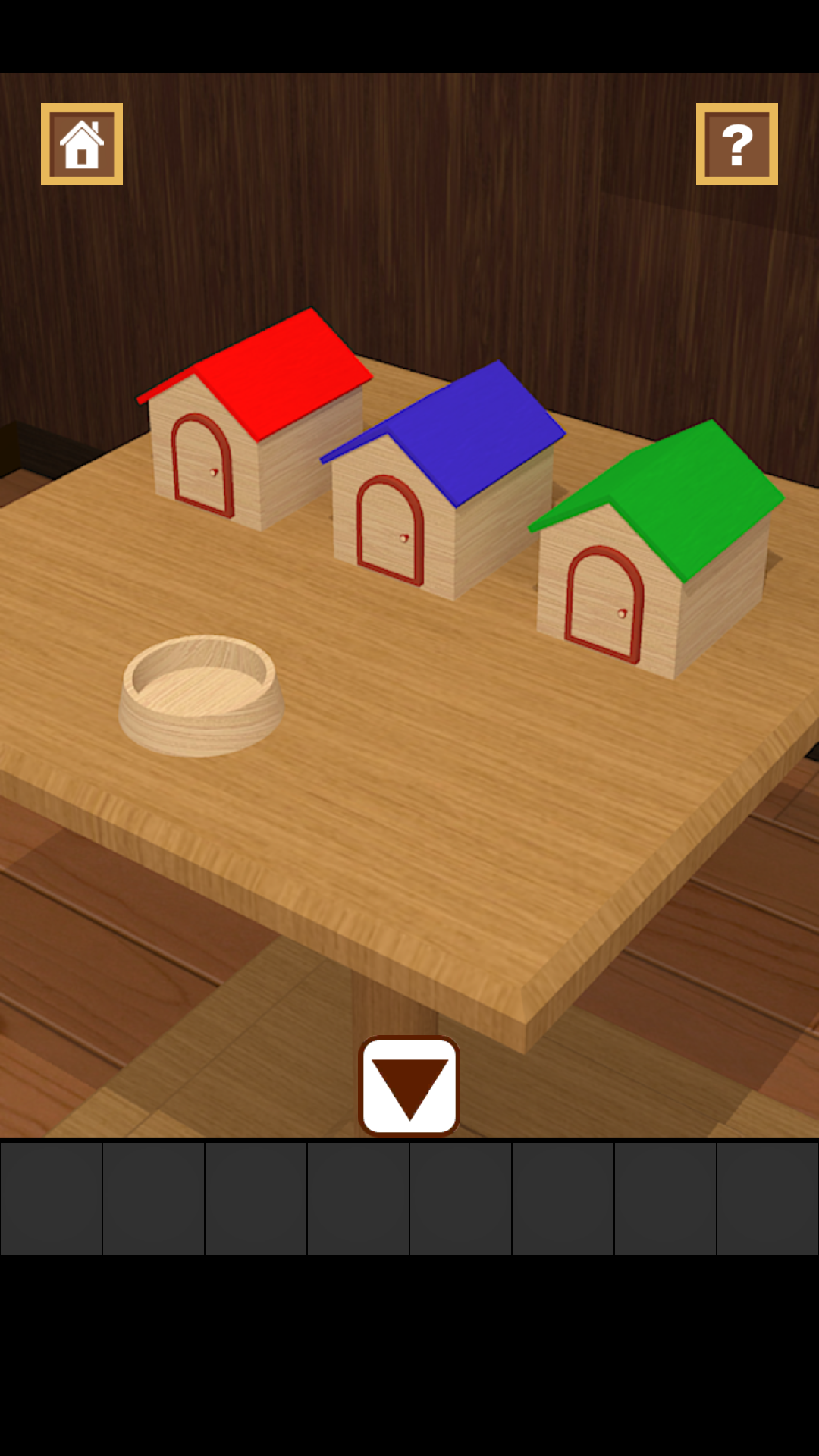 Wooden Toy - room escape game - Game Screenshot
