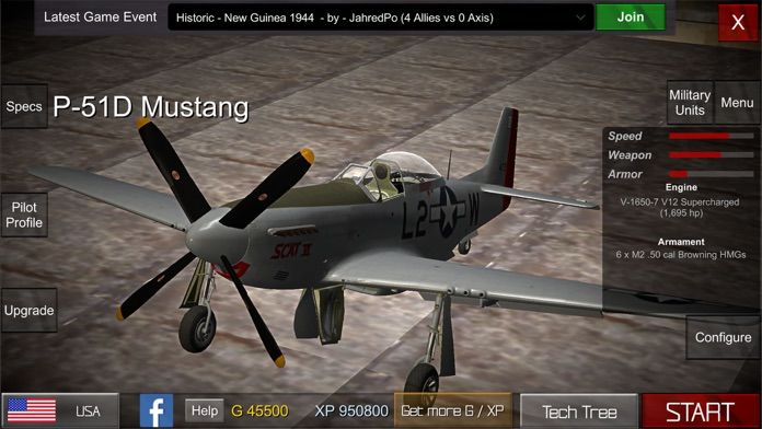 Gunship Sequel: WW2 screenshot game