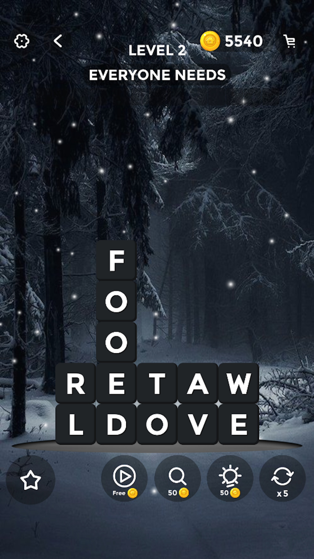 Word Wrap ภาพหน้าจอเกม