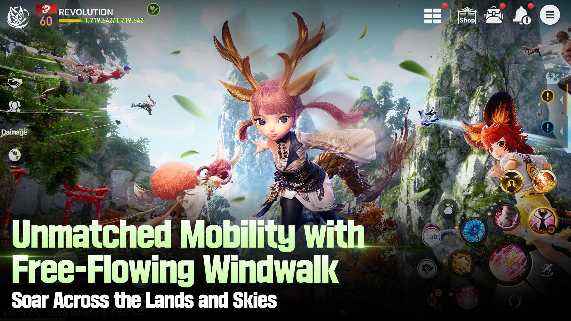 Blade&Soul Revolution Game Screenshot