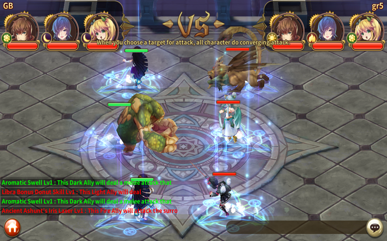 Screenshot of Nine Hearts