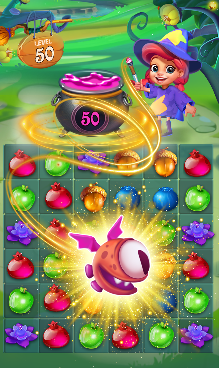 Screenshot 3 of Witch Forest Magic Adventure 