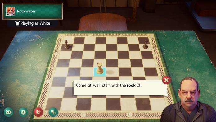 The Queen's Gambit Chess Game Screenshot