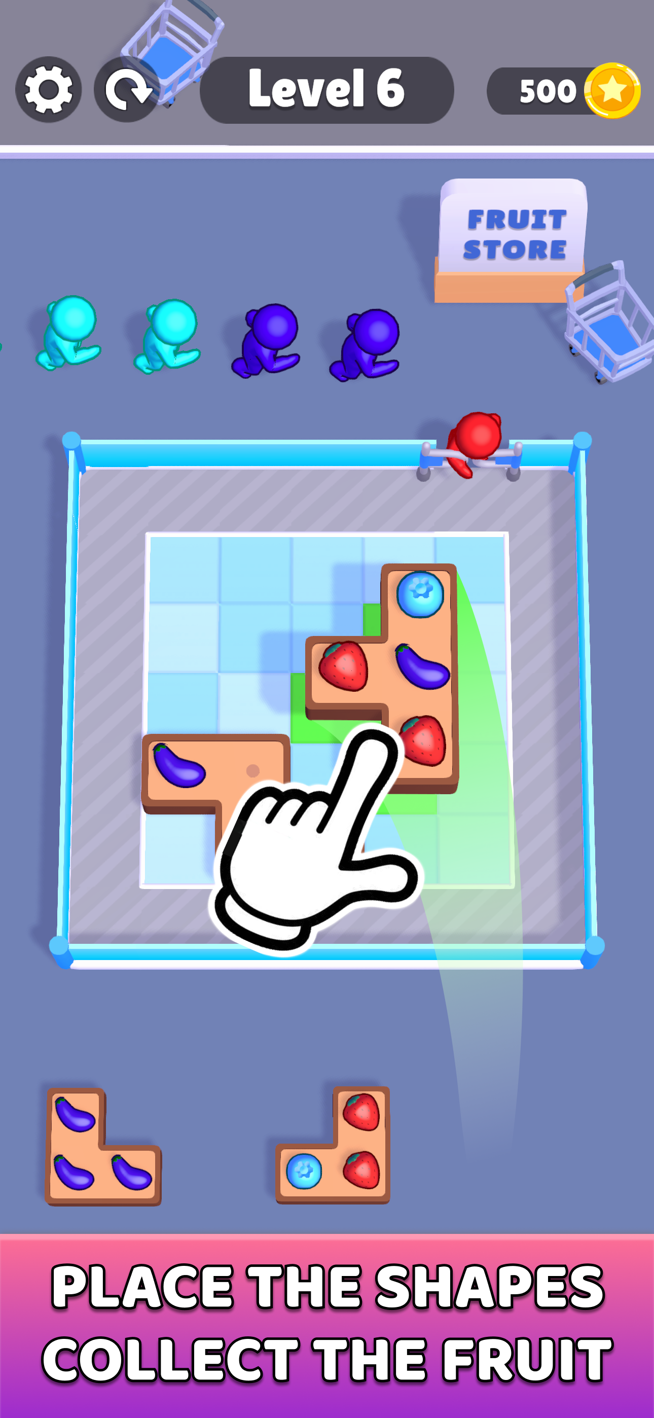 Block Shop Game Screenshot