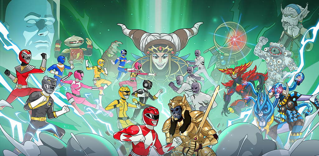 Banner of Power Rangers Mighty Force 