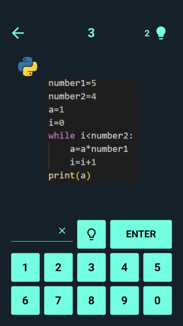 Screenshot of MathCode | Riddles and Puzzles