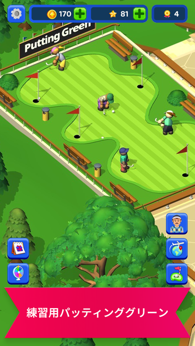 Idle Golf Club Manager Tycoonのキャプチャ