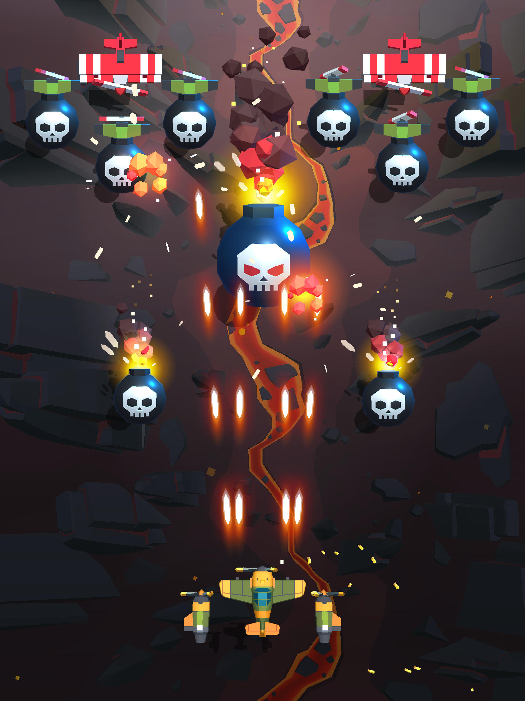 Burning Sky: Aircraft Combat Game Screenshot