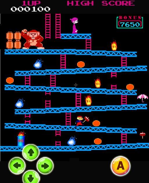 Monkey Kong arcade Classicのキャプチャ