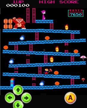Monkey Kong arcade Classic ภาพหน้าจอเกม
