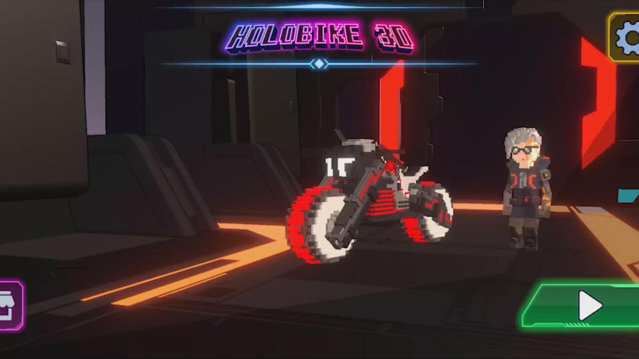 Holo Bike 3D遊戲截圖