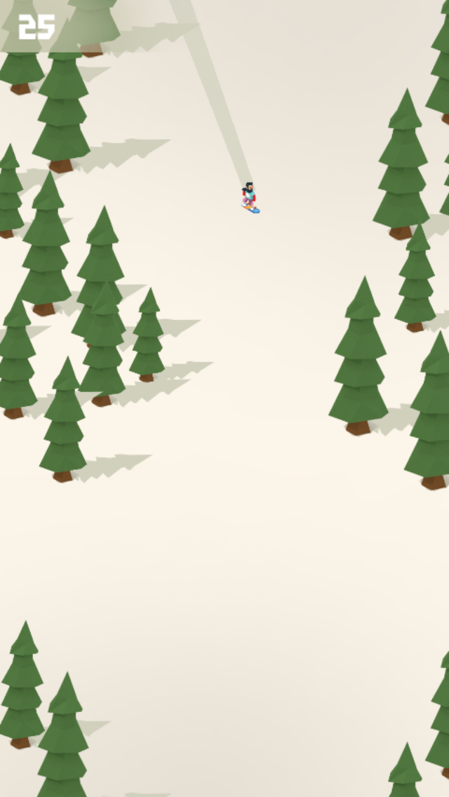Skiing Adventure Game Screenshot