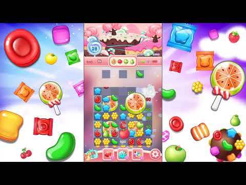 Captura de Tela do Vídeo de Candy Go Round: Match 3 Puzzle