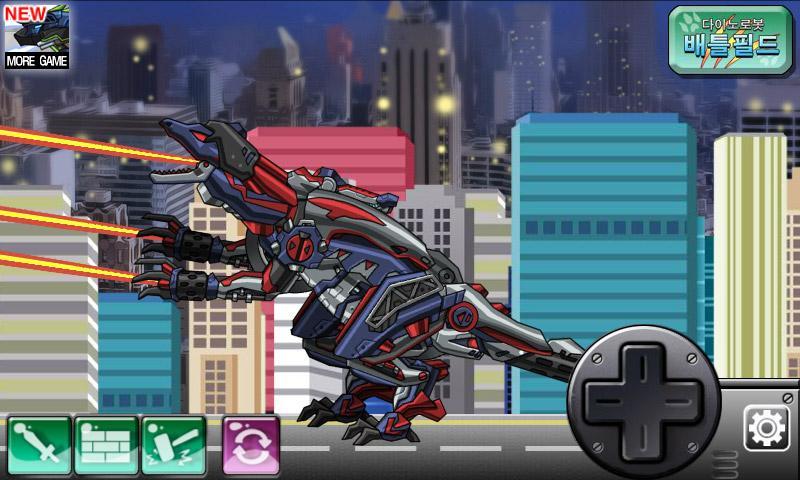 합체! 다이노 로봇 - 콤프소그나투스 공룡게임 screenshot game