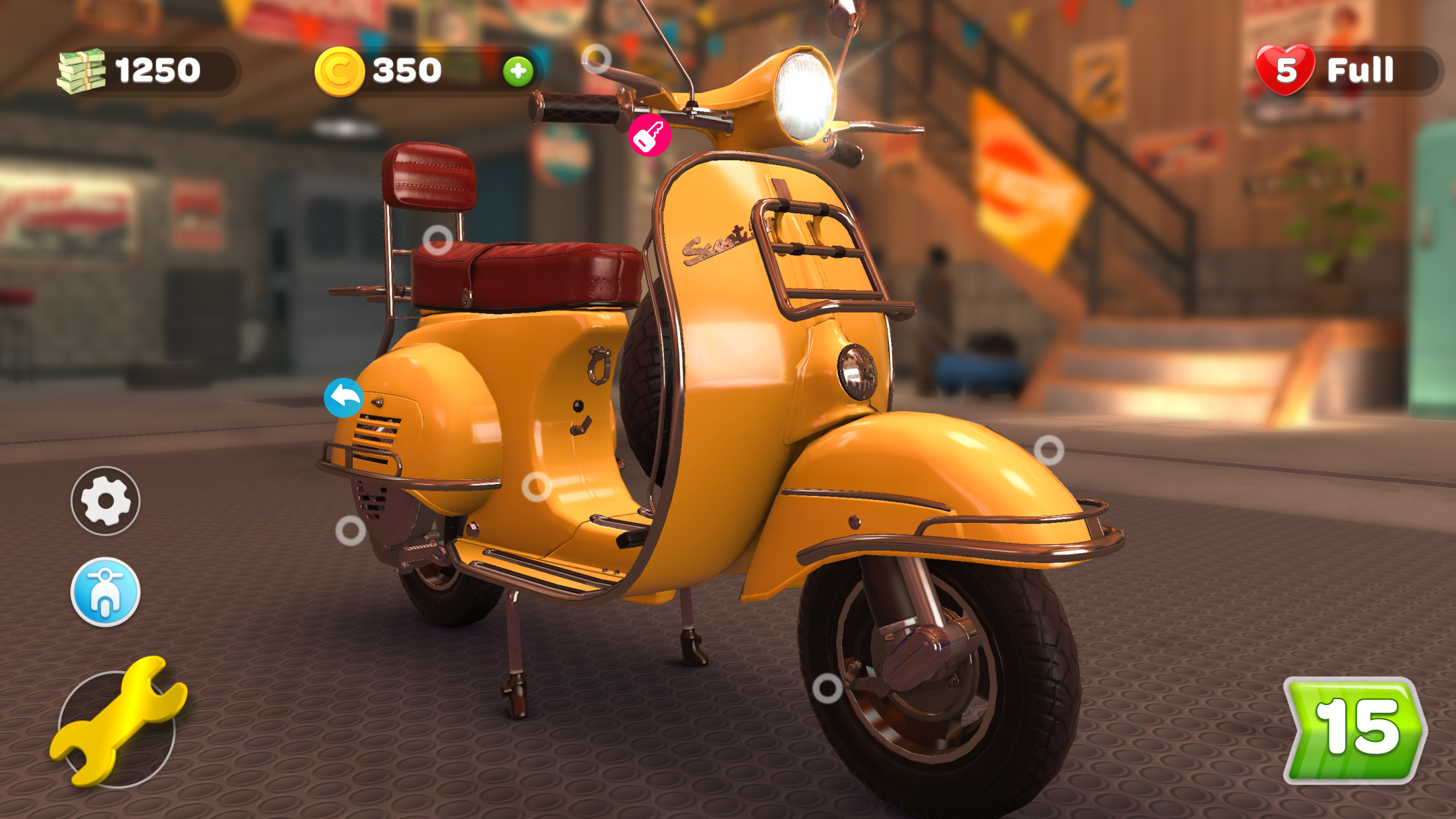 Bike Mechanic Game Screenshot