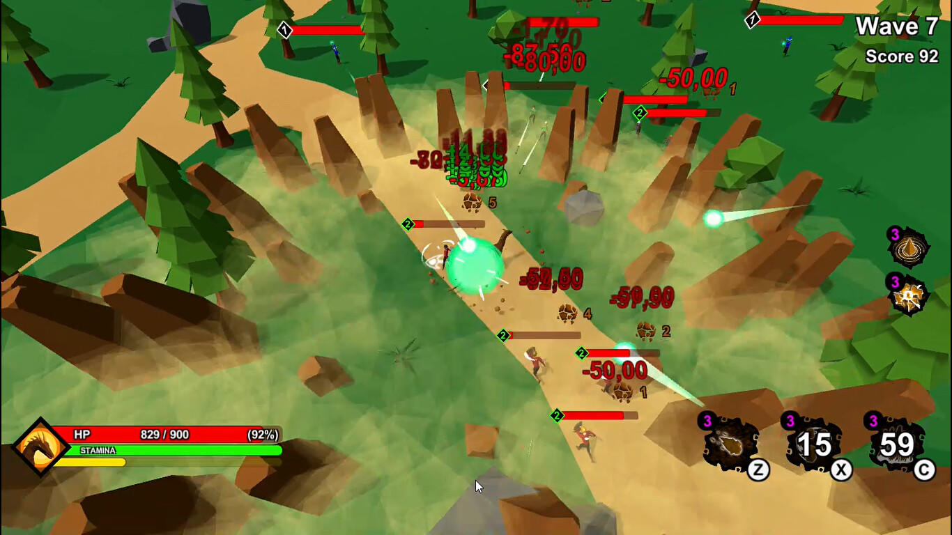 Screenshot of Ancient Guardians: The Dragon