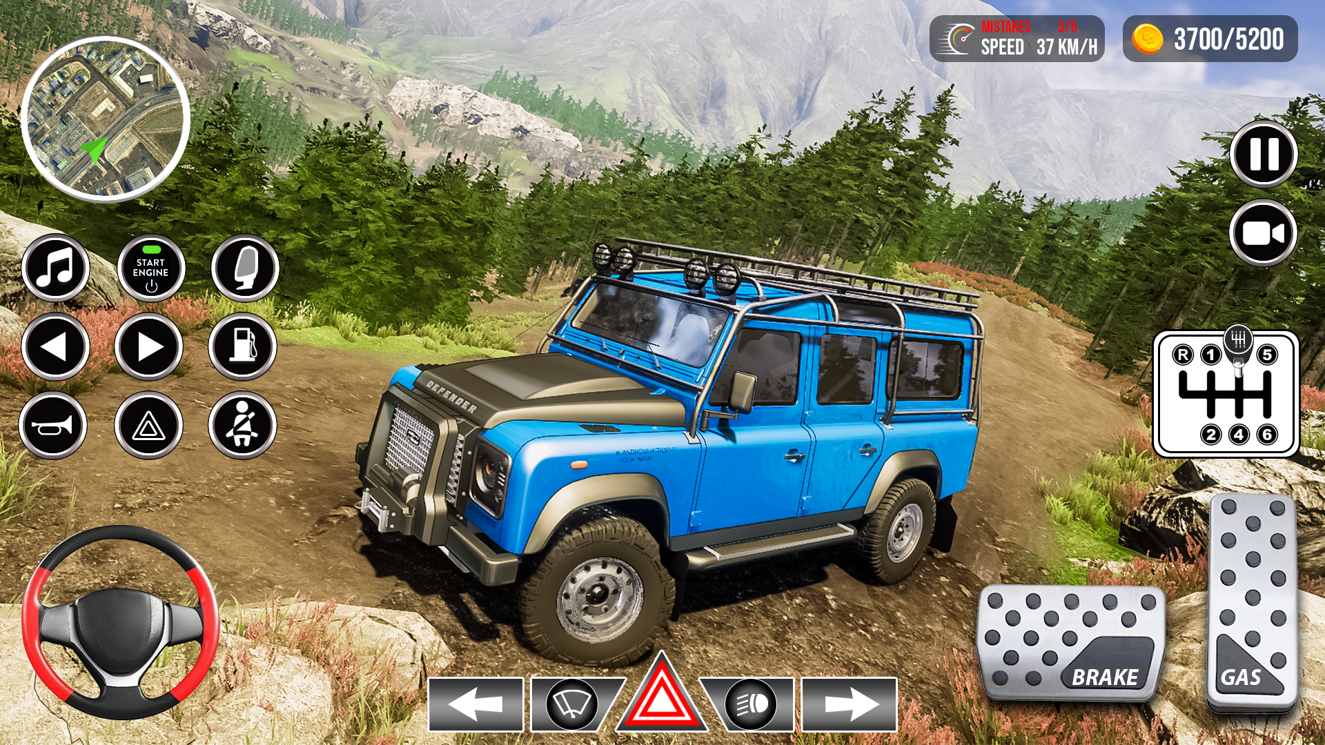Jeep Driving Offroad Car Games Game Screenshot