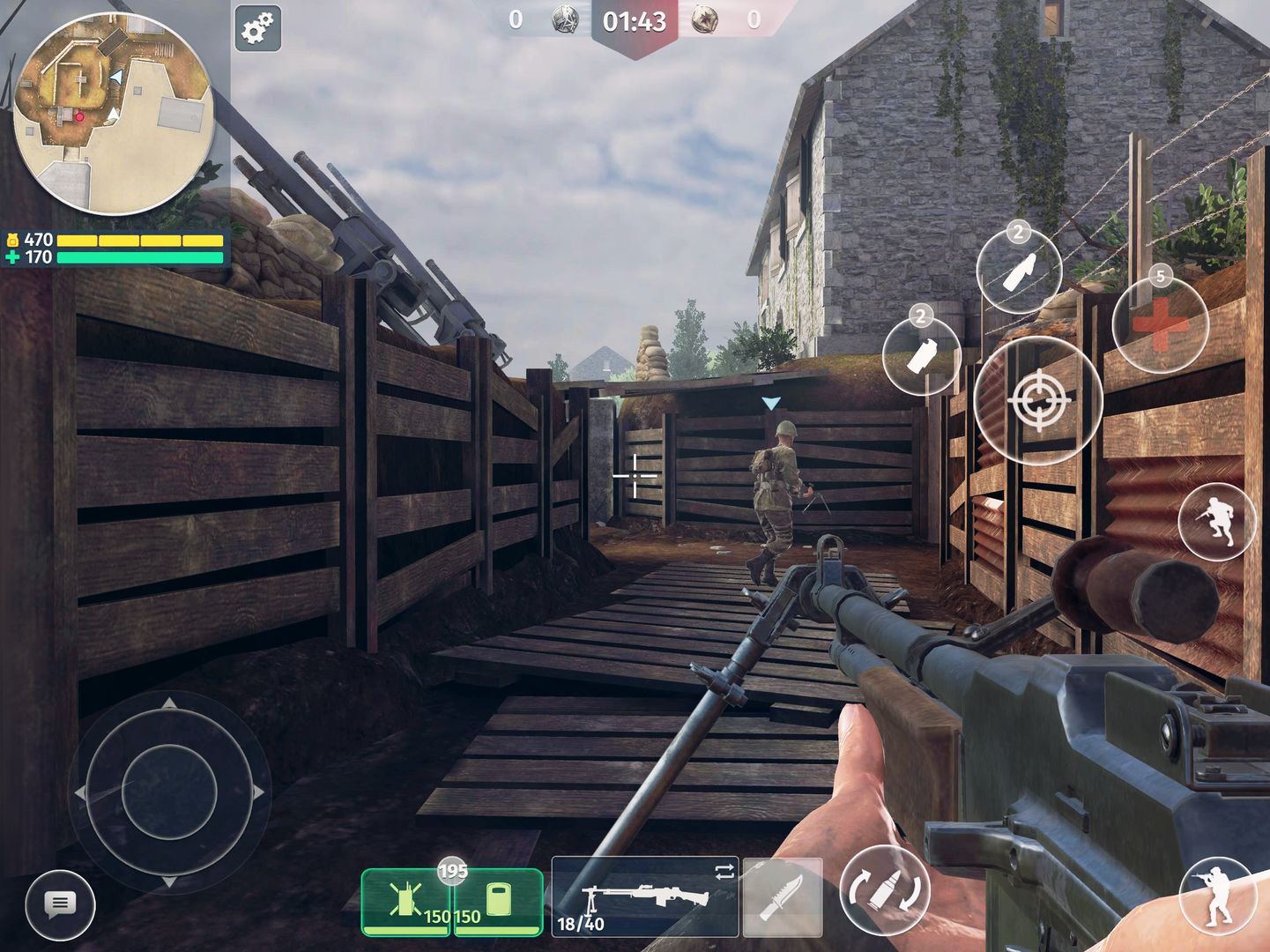 Screenshot of World War 2: Shooting Games