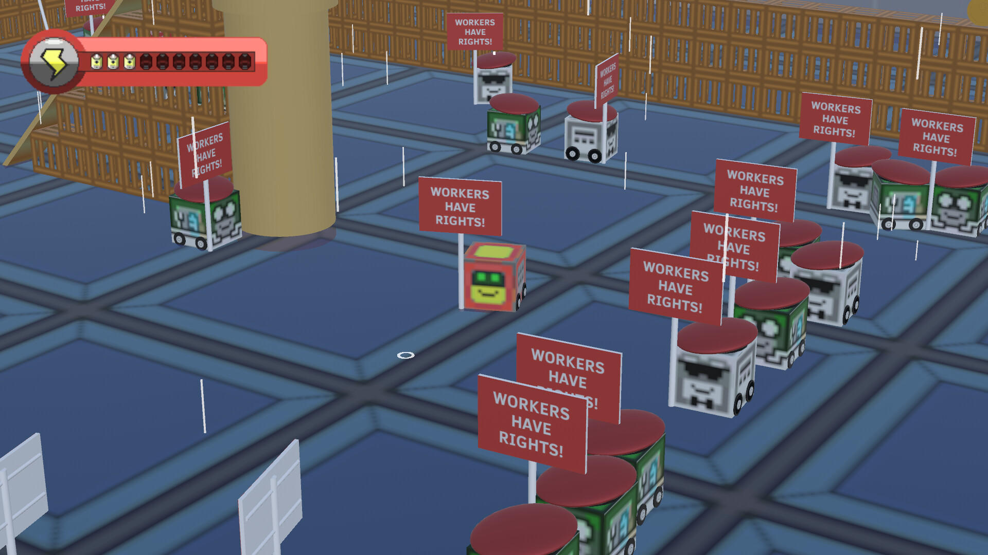 Screenshot of Bricking Bots