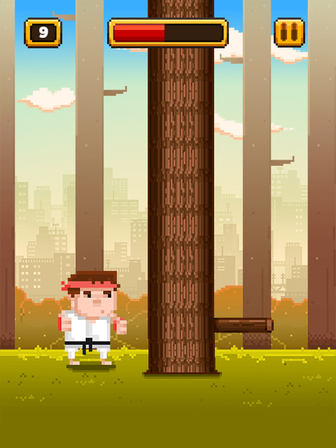 Karate Chop Kick ゲームのスクリーンショット