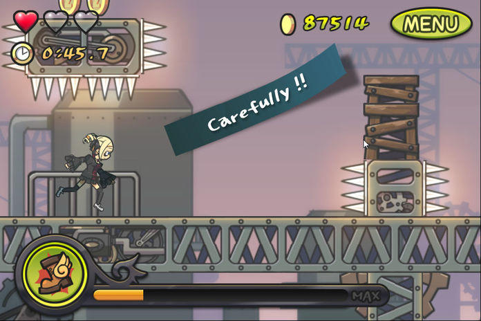 IX-Runner Game Screenshot