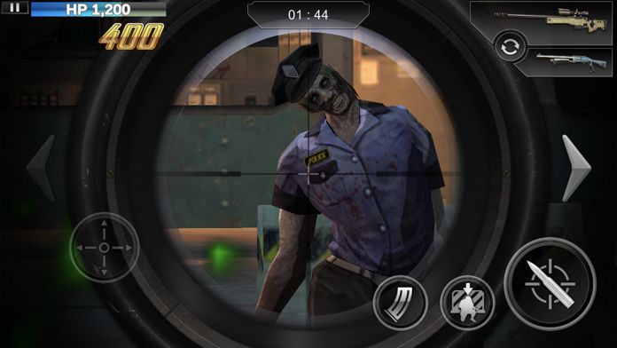 Zombie Sniper : Survival Game 게임 스크린 샷
