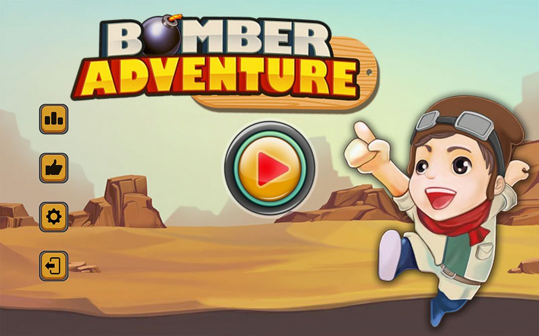 Screenshot of Bomber Adventure