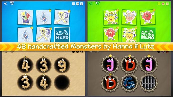 Captura de Tela do Jogo Monster Memo