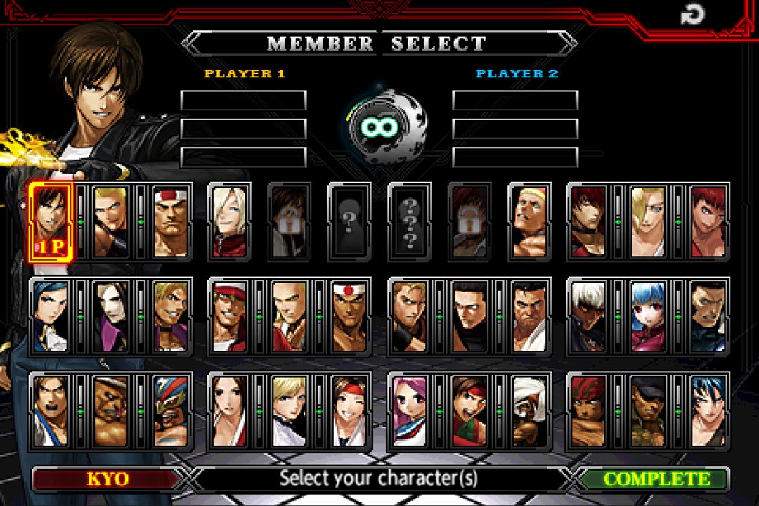 THE KING OF FIGHTERS-A 2012(F) ภาพหน้าจอเกม