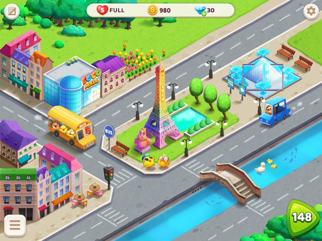 Coco Town : Decorating & Puzzle Games ภาพหน้าจอเกม
