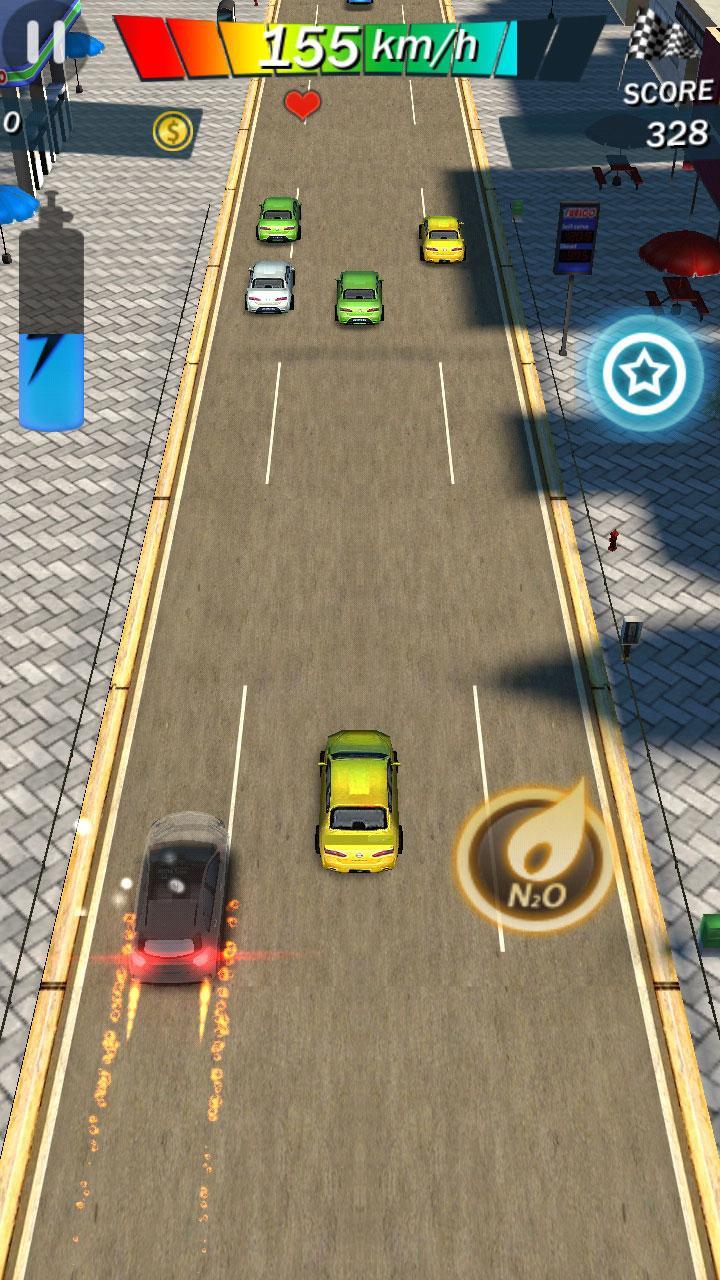 Screenshot of Crazy Road Racing