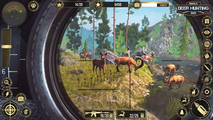 Wild Deer Hunting Simulator 3D 게임 스크린샷
